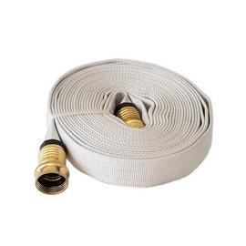 FIRE HOSE, 3/4IN.X 25 FT., WHITE, 250 PSI, HIGH-QUALITY FLEXIBLE LINING