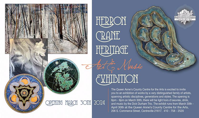 Herron Crane Heritage Art and Music Exhibition | Opening March 30th, 2024 | QAC Centre for the Arts