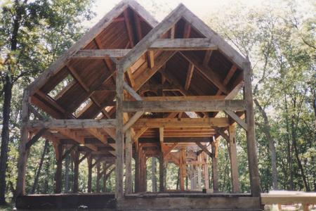 6x6 Timber Frame Pavilion