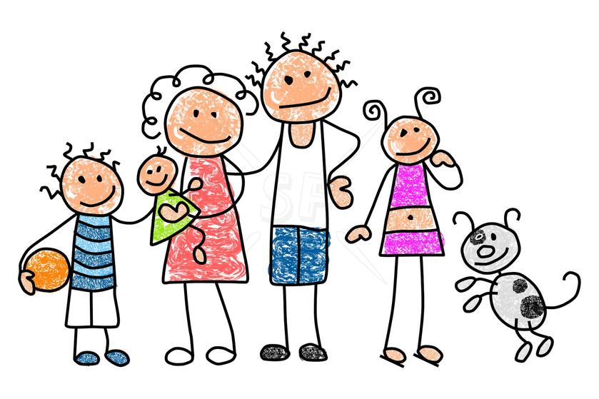 family stress clipart