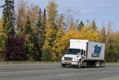 TGI has the right truck for the job! From box trucks to flat beds they can pick up from Fairbanks or Kenai