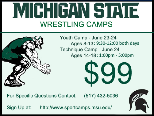 Michigan State Wrestling Camps