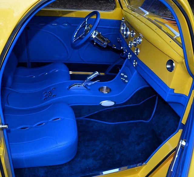 1930 Ford Coupe Full Custom Interior Photos