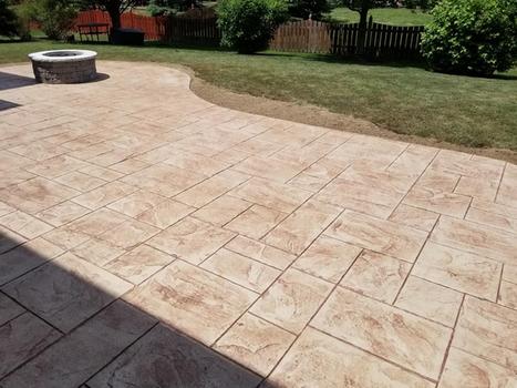 STAMPED CONCRETE PATIO CONTRACTOR SERVICE HENDERSON NEVADA