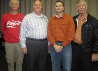 (L to R) Don Everly, Mike Garrett, Trevor Koonce, and Bud Offutt