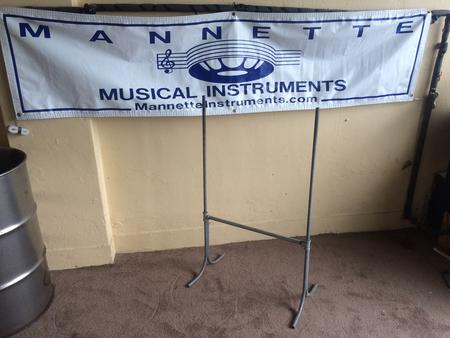 Steel pan store drum stand