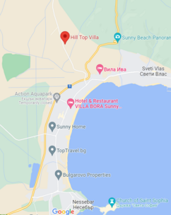 Hilltop Villa Google Map Location