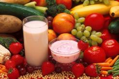 fruit and shake