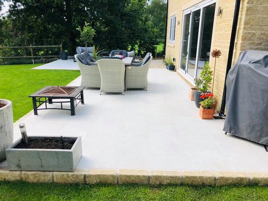 Porcelain patio in Wanstrow