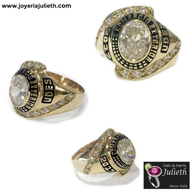 Anillos De Grado oro 18 kilates plata cucuta joyeria julieth