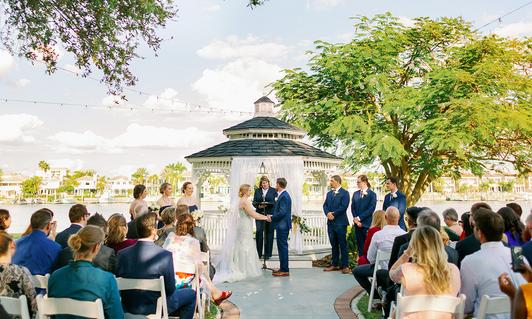Garden wedding, Tampa Officiant