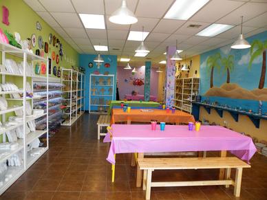 An art studio available for children near Houston, TX