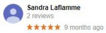Sandra 5 star review, hamilton tree service review