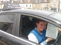Alan passed his driving test