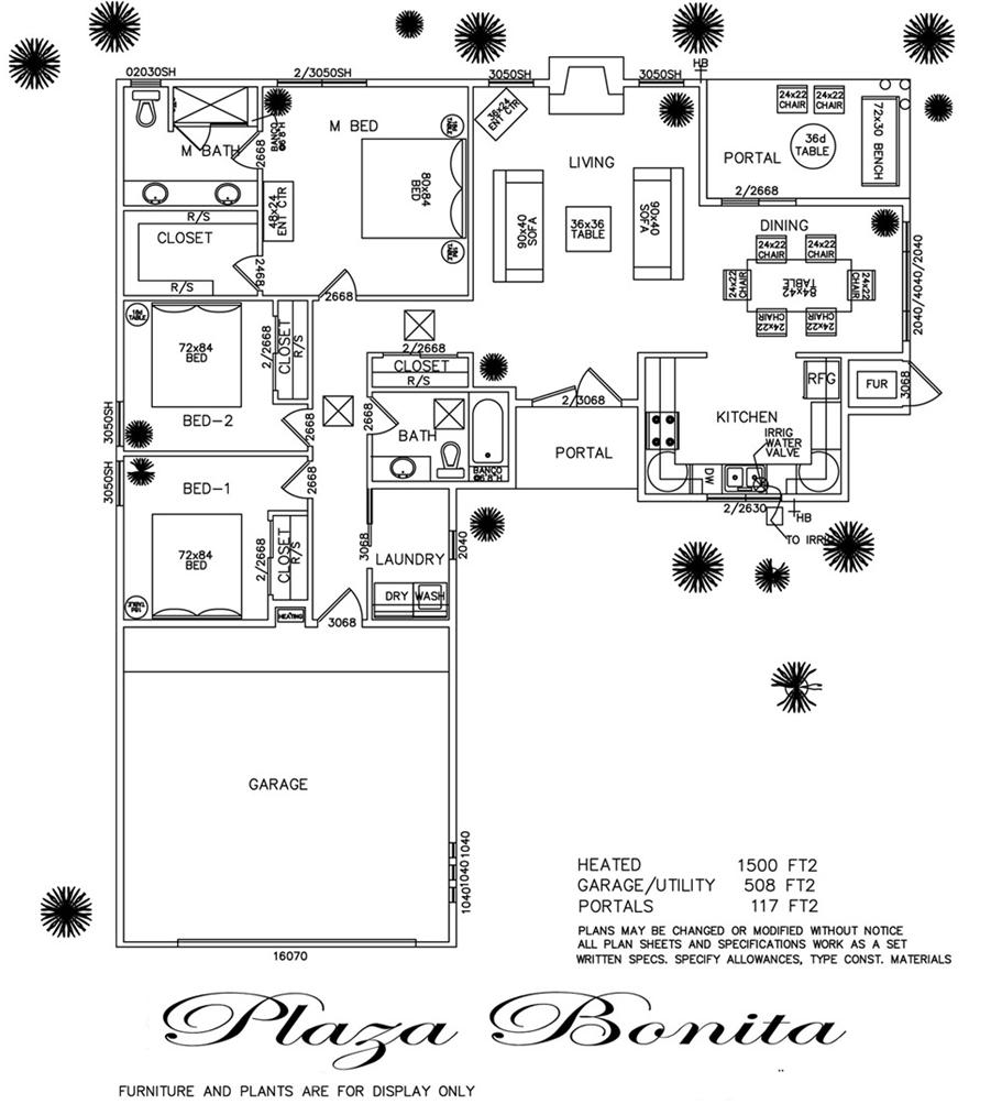 Plaza Bonita Santa Clara Model Floor Plan