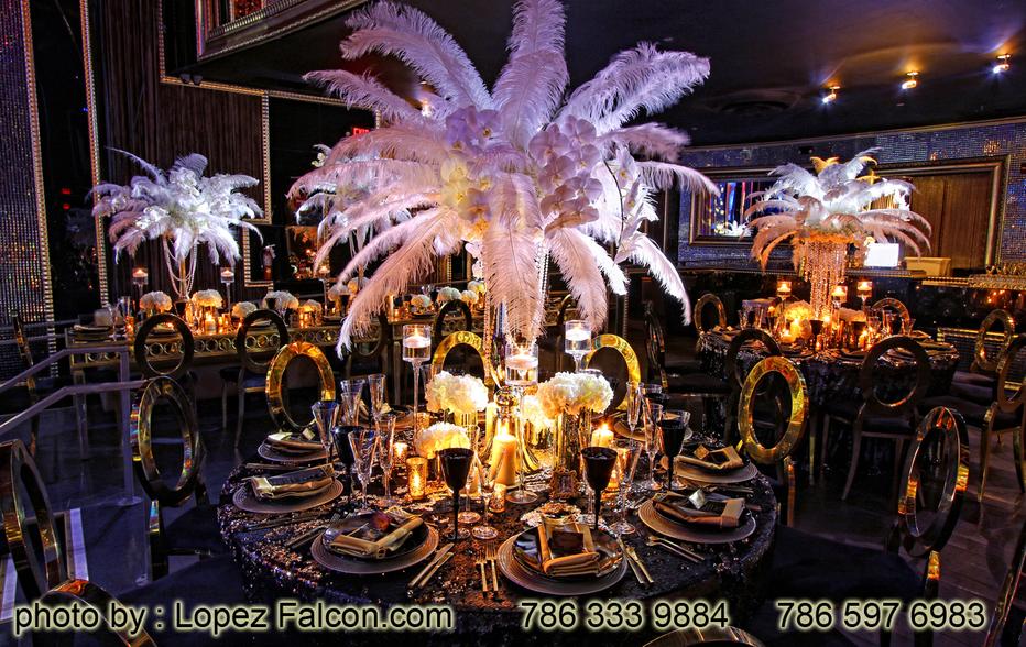 Great Gatsby Quinceanera Centerpieces Decoration party
