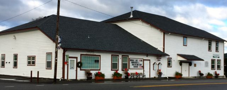 Community Hall in Ryderwood.