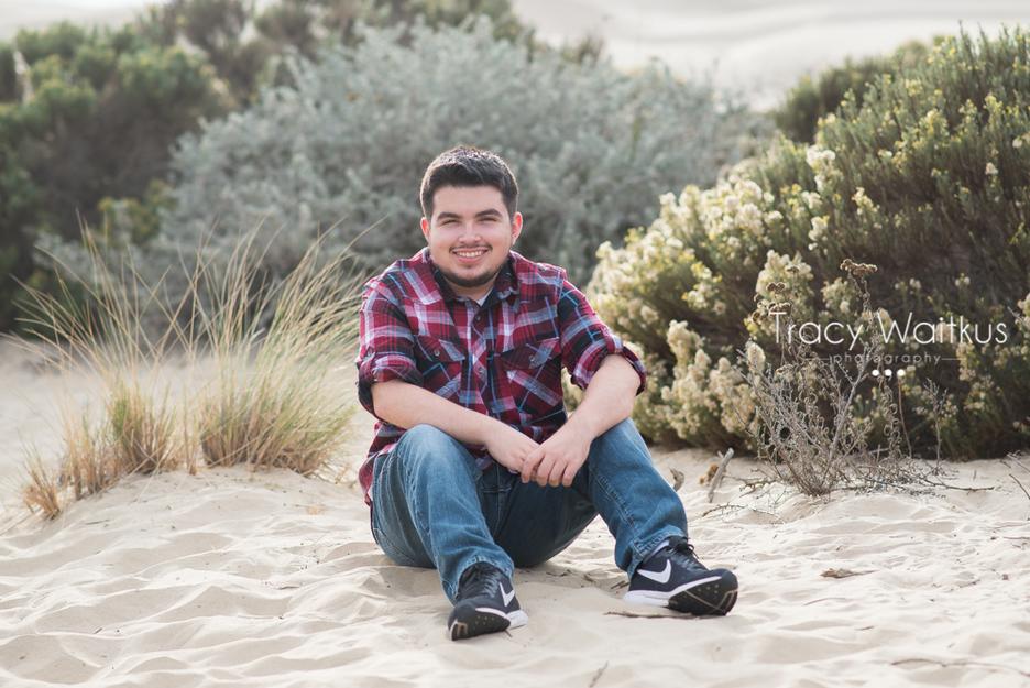 Oceano dunes senior portraits