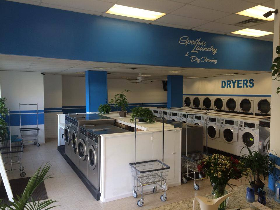 Spotless Laundromat Wash Dry Fold And Dry Cleaning Pickup And Delivery