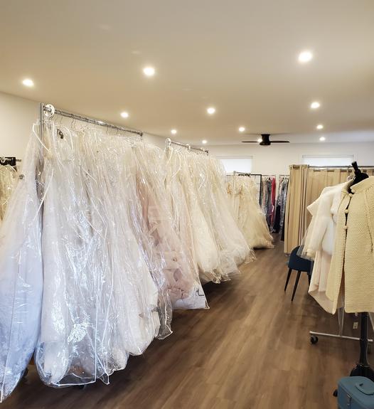 Bridal dress consignment outlet shops near me