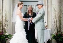 A Handfasting Unity Ritual at Gale Mansion in Minneapolis