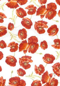 Flower Ceramic decals for china by Calcodecal