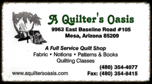 A Quilter's Oasis - A full service quilt shop