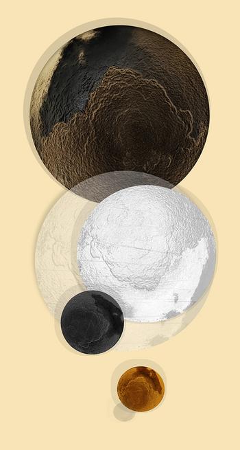 Dead Planet Drawings and Paintings by Dawn DeDeaux created in 2014