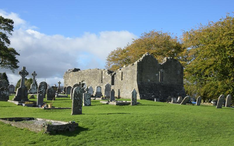 Lemanaghan church. Photography by Kevin O'Dwyer