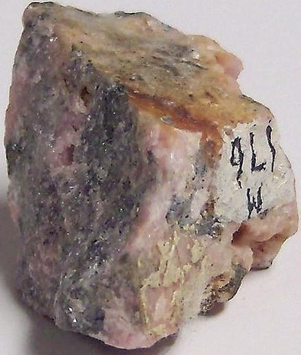 Pink Rhodochrosite, Quartz, Galena, Pyrite, Emma Mine (Ancient Mine; Black Chief Mine), Butte, Butte District (Summit Valley District), Silver Bow County, Montana, USA