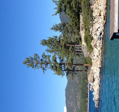 Zephyr Point on Lake Tahoe.