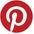Pinterest logo and link