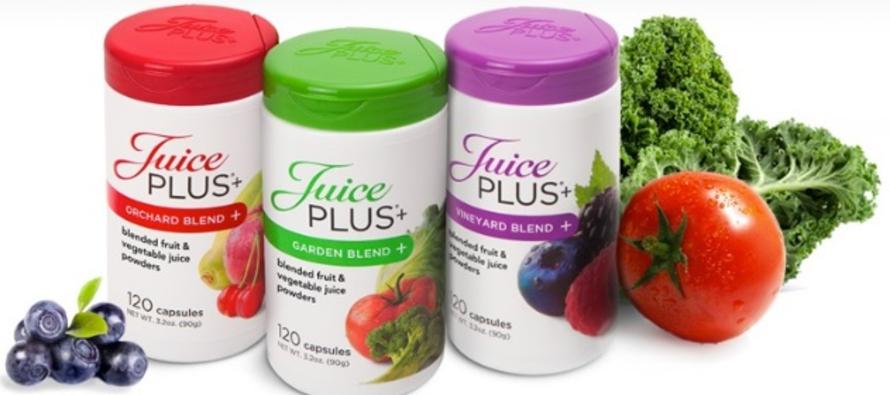 Order Juice Plus. A whole food fruit and vegetable supplement.