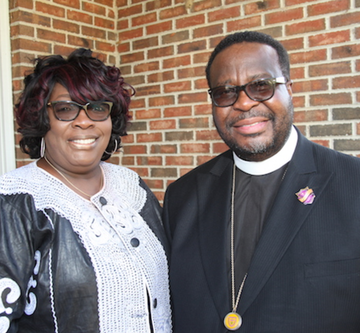 Rev. Herbert L. Temoney, Presiding Elder, and Mrs. Kimberly Z. Temoney, Area Consultant