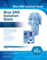 MedPride Blue SMS Isolation Gown
