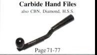 Carbide Hand Files