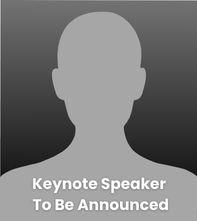 Graphic stating Keynote Speaker to be announced