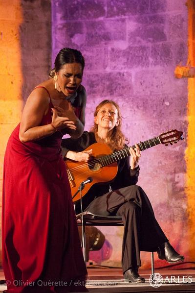 flamenco singing and guitar