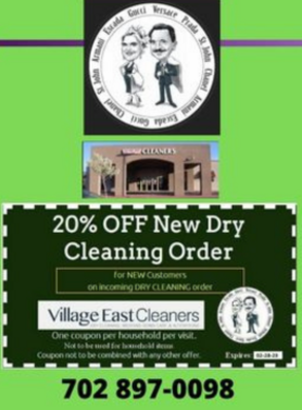 Dry cliening Coupon