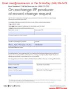 Blue Shield BOR Form