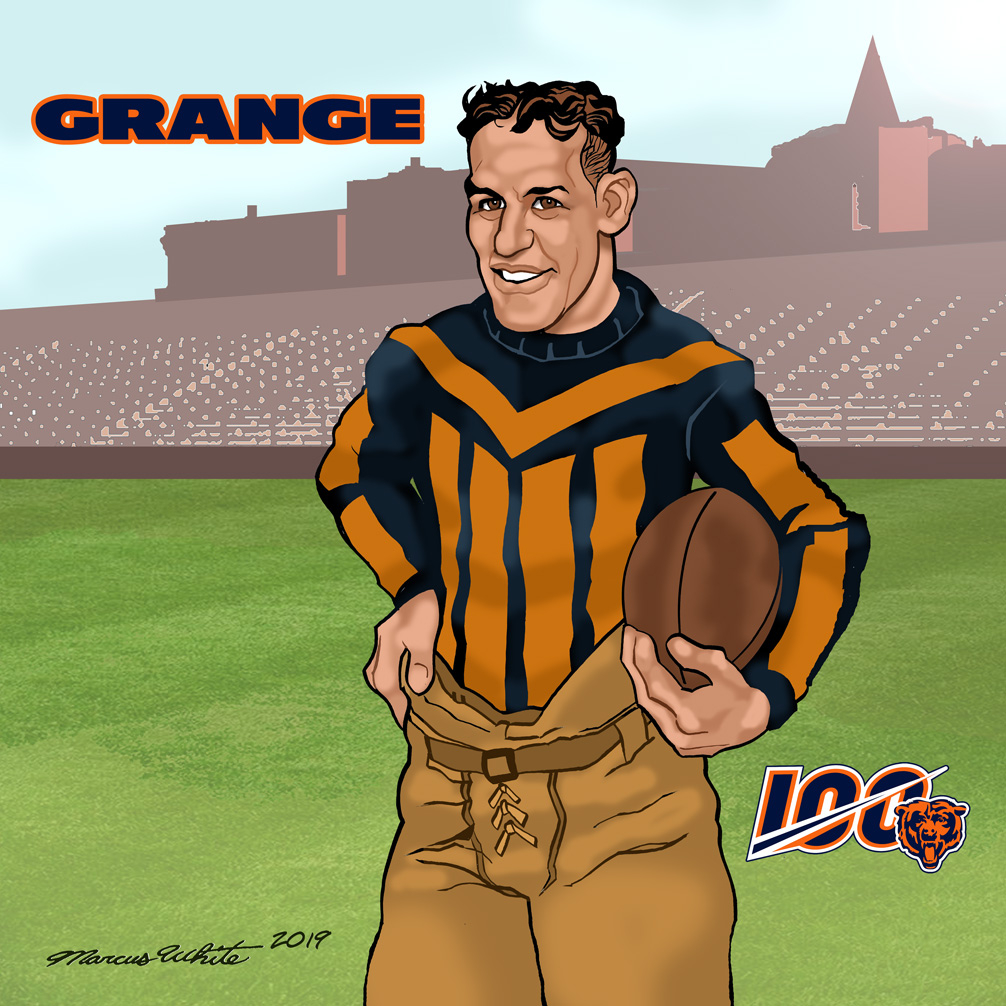 Chicago Bears 100 Art