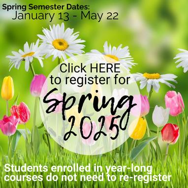 Spring Registration