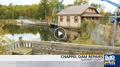 9and10 News WWTV - Chappel Dam Repairs