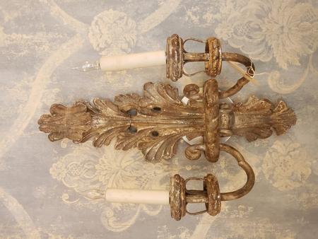 new sconce italian gilt 2 arm antique and vintage french italian