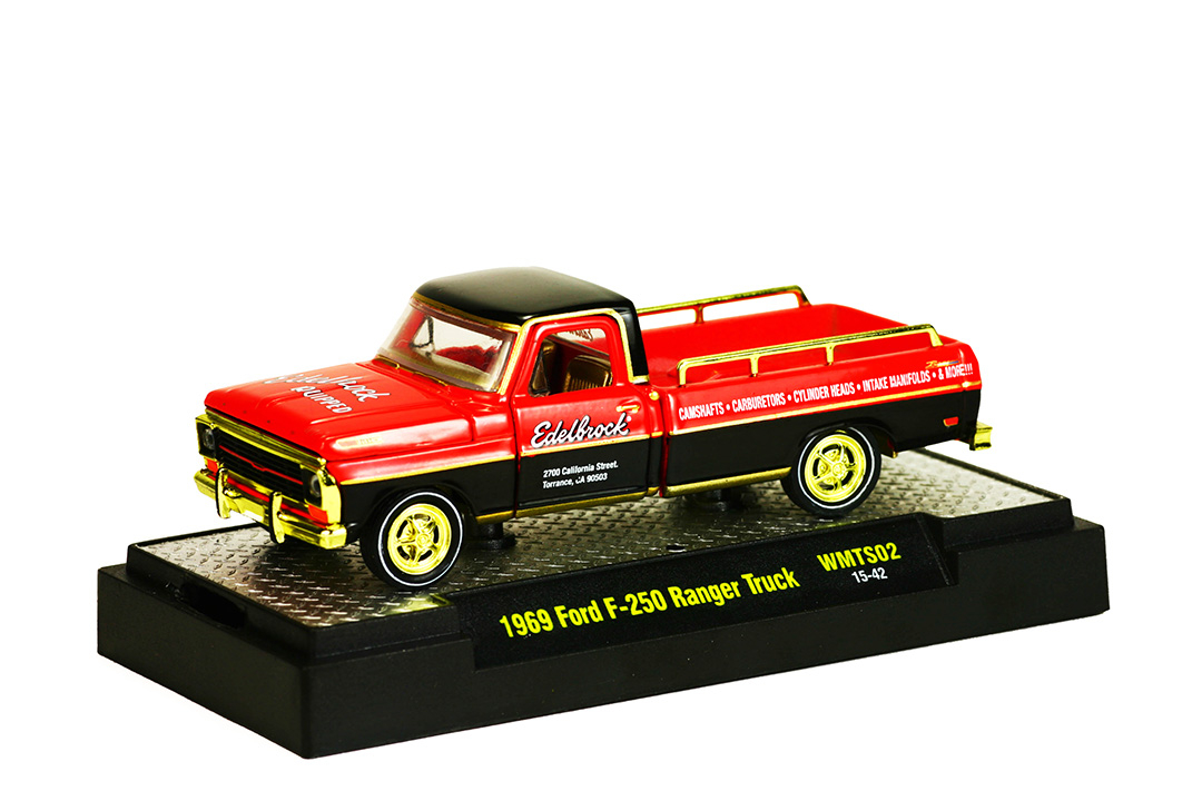 M2 Machines 69 Ford F-250 deals & 49 Mercury Custom CHASE