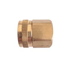 BRASS 3/4-IN X 3/4-IN THREADED FEMALE HOSE X FIP UNION FITTING SWIVEL ADAPTOR