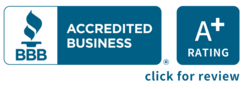 Better Business Bureau A+ Accredited Business Seal