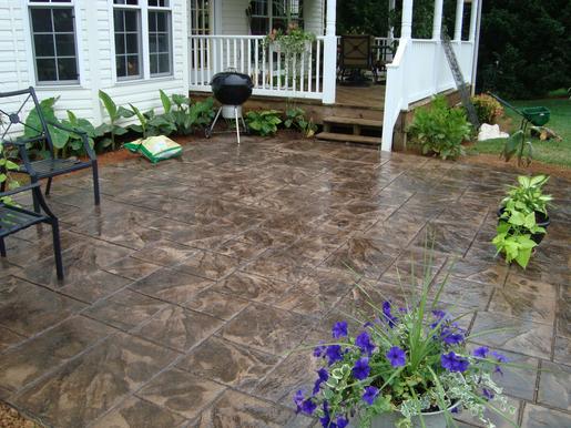 CONCRETE PATIO INSTALLATION SERVICE