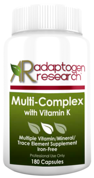 Adaptogen Research, Multi-Complex with Vitamin K - 180 Capsules