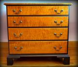 Four Drawer Chippendale Chest